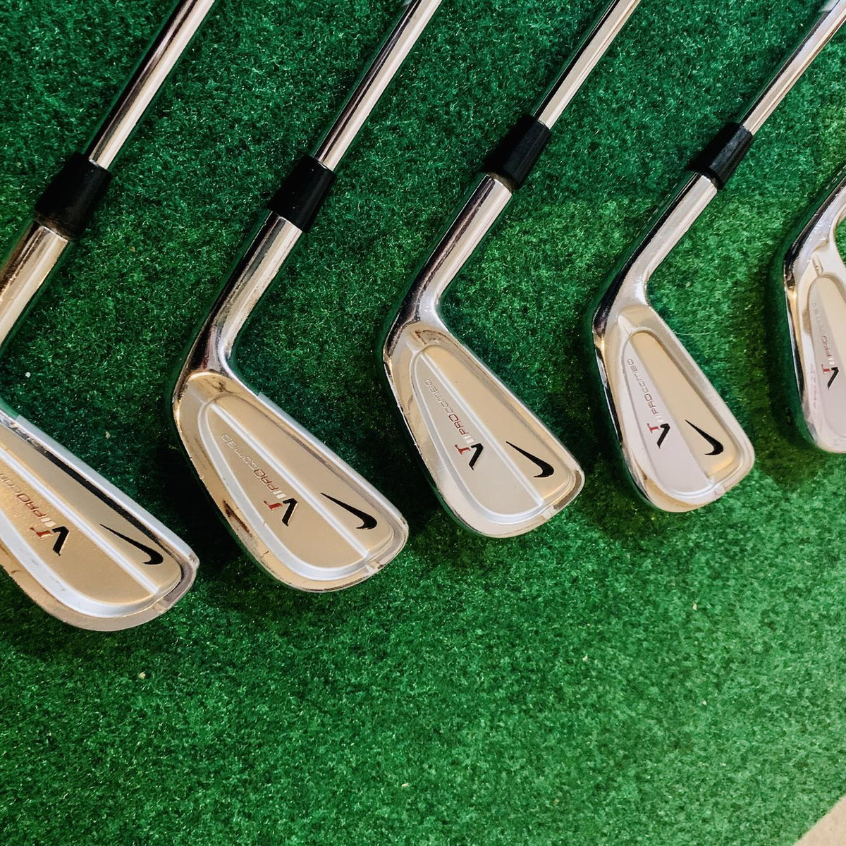 Used Right Handed VR Forged Pro Combo Stiff Flex Steel Shaft Iron Set