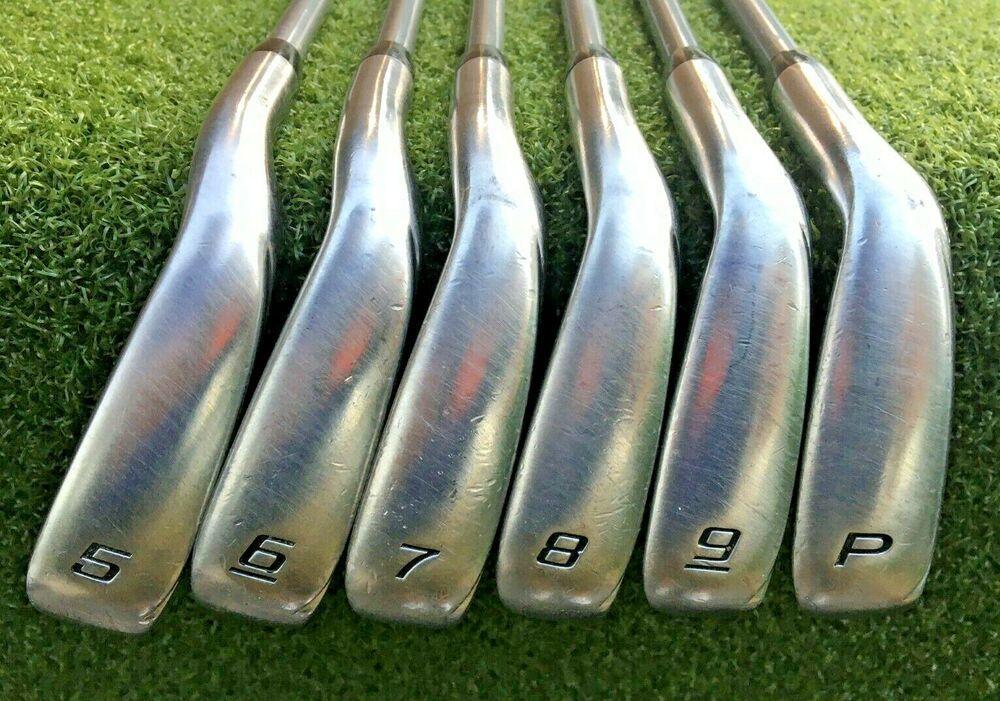 Cobra MAX TecFlo 5-PW Iron Set RH / 60g White Tie Stiff Graphite / Nice /mm4412