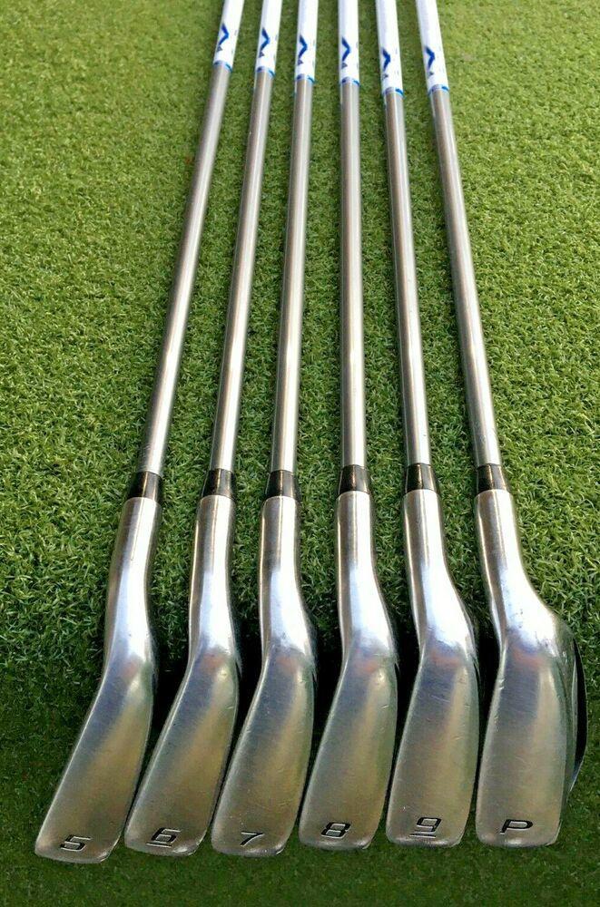 Cobra MAX TecFlo 5-PW Iron Set RH / 60g White Tie Stiff Graphite / Nice /mm4412