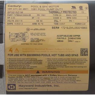 SPX3215X20Z1PE 2HP Max Rate Power End for TriStar SP3200X Series Pump