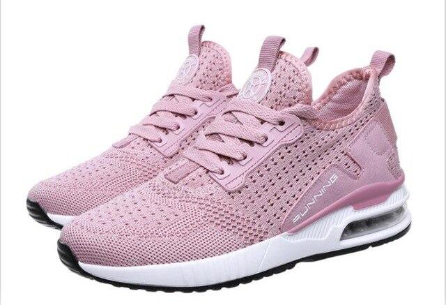 Women Fly Knit Ultralight Walking Jogging Sneakers