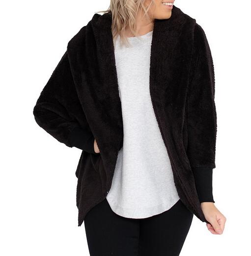 Women's Clothing - 2021 Women's Autumn Winter Casual Loose Fur Cardigans