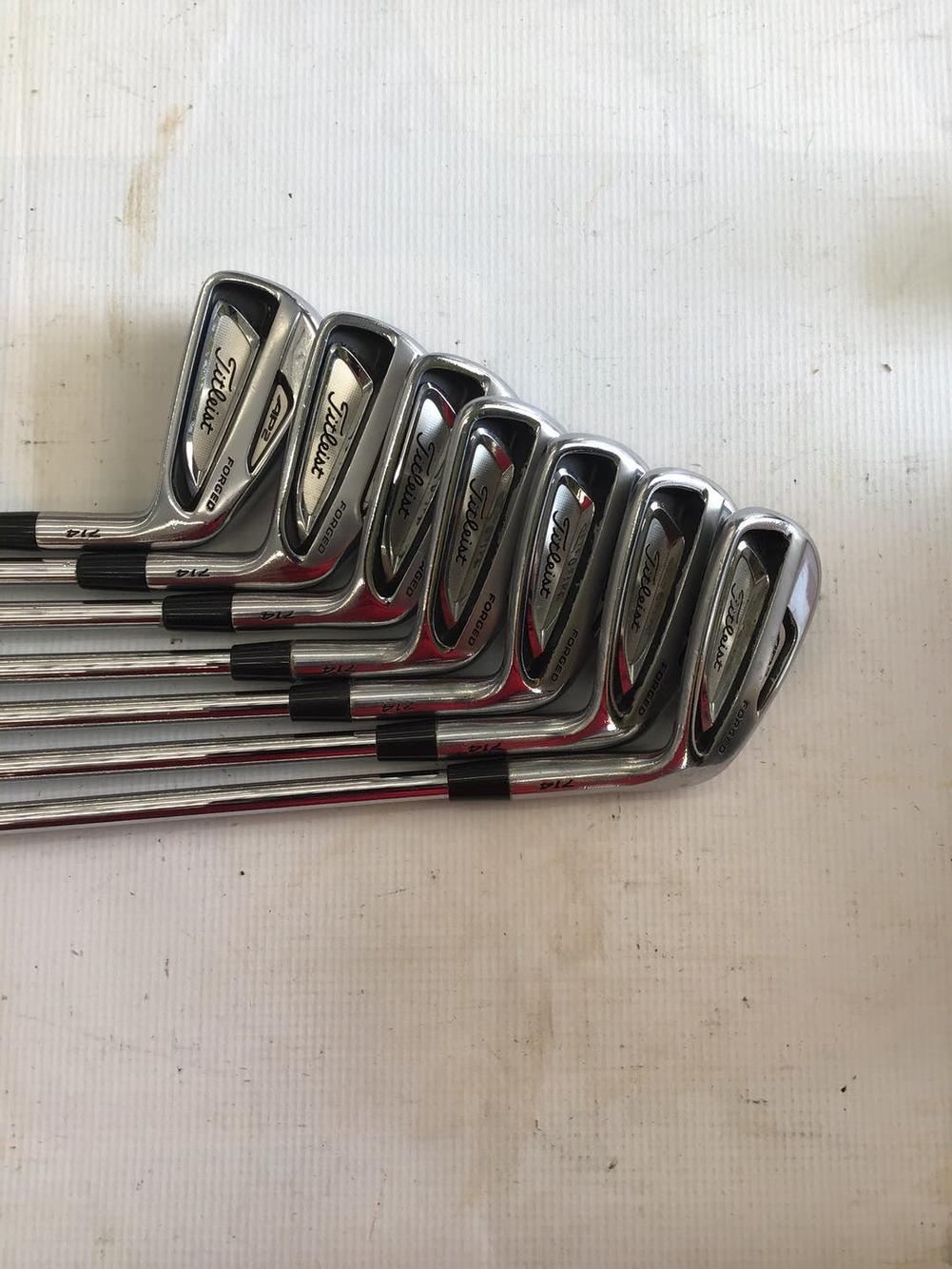 Used Titleist Ap2 714 Forged 4i-pw Steel Regular Golf Iron Or Hybrid Sets
