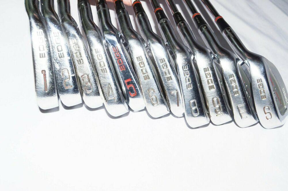 N SET BEN HOGAN EDGE FORGED RH 37" STEEL STIFF NEW SUPERSTROKE