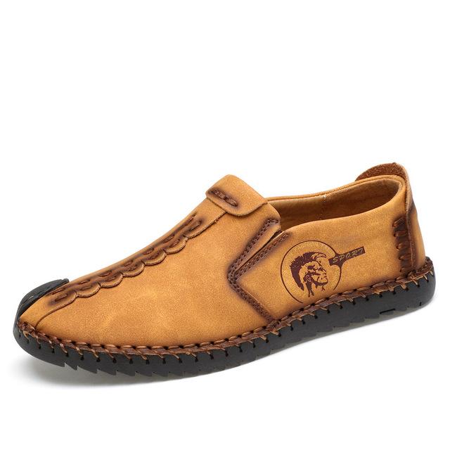 Shoes - Fashion Men's High Quality Leather Plush Lining Casual Boots