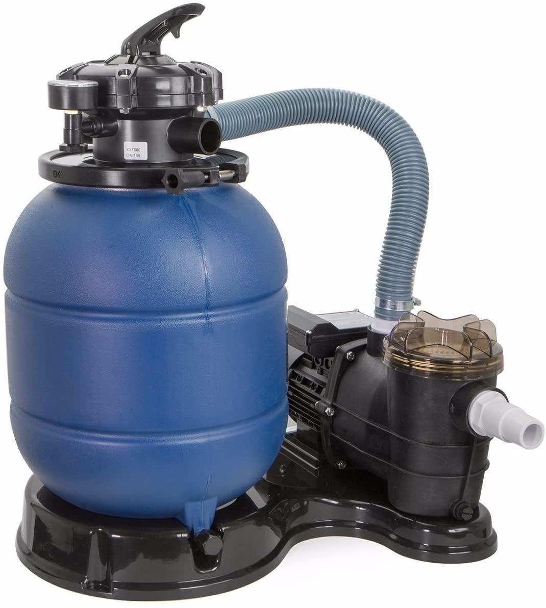 13" Sand Filter Above Ground Pools Pump 2400GPH 4-Way Valve Swimming Pool with Pool Pump 10,000GAL Capacity