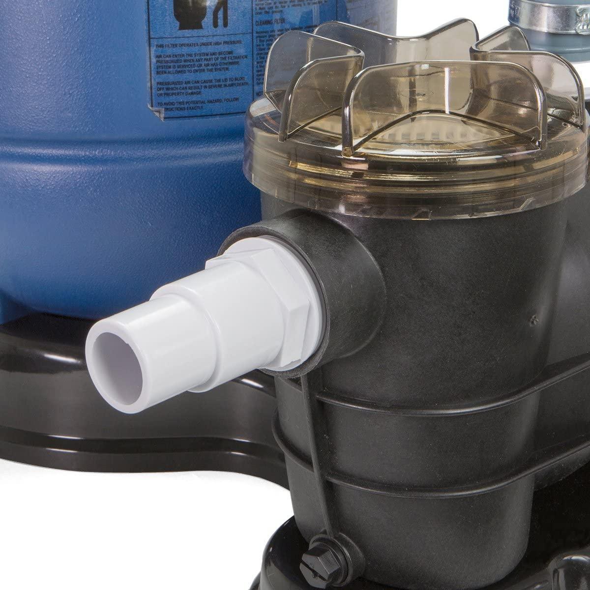 13" Sand Filter Above Ground Pools Pump 2400GPH 4-Way Valve Swimming Pool with Pool Pump 10,000GAL Capacity