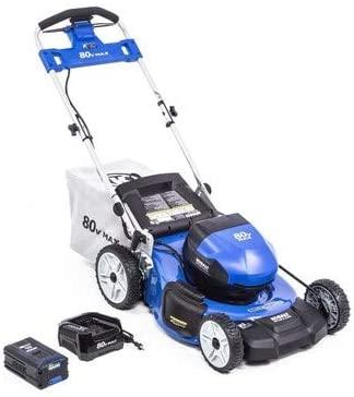 Kobalts 80-Volt Max Brushless Lithium Ion Self-propelled 21-in Cordless Electric Lawn Mower (6.0ah Battery and Charger Included)