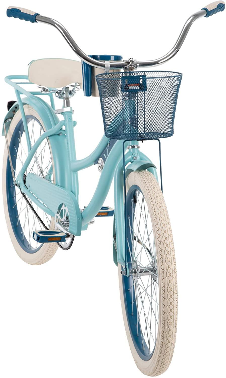 Huffy 26" Nel Lusso Women's Classic Cruiser Bike Frame, Light Blue