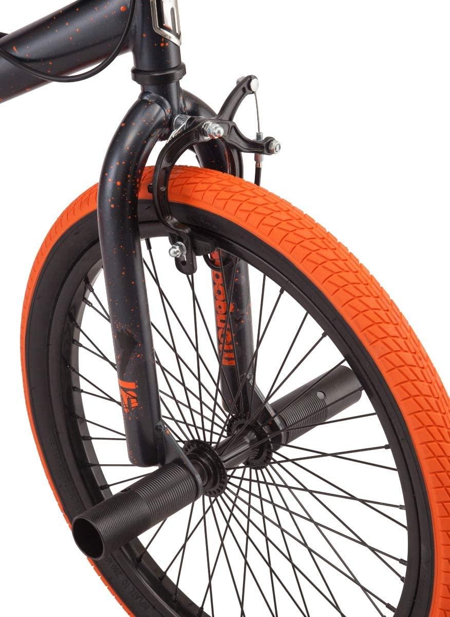 Mongoose 2021 20" Outerlimit BMX Bike, Dark Grey/Orange