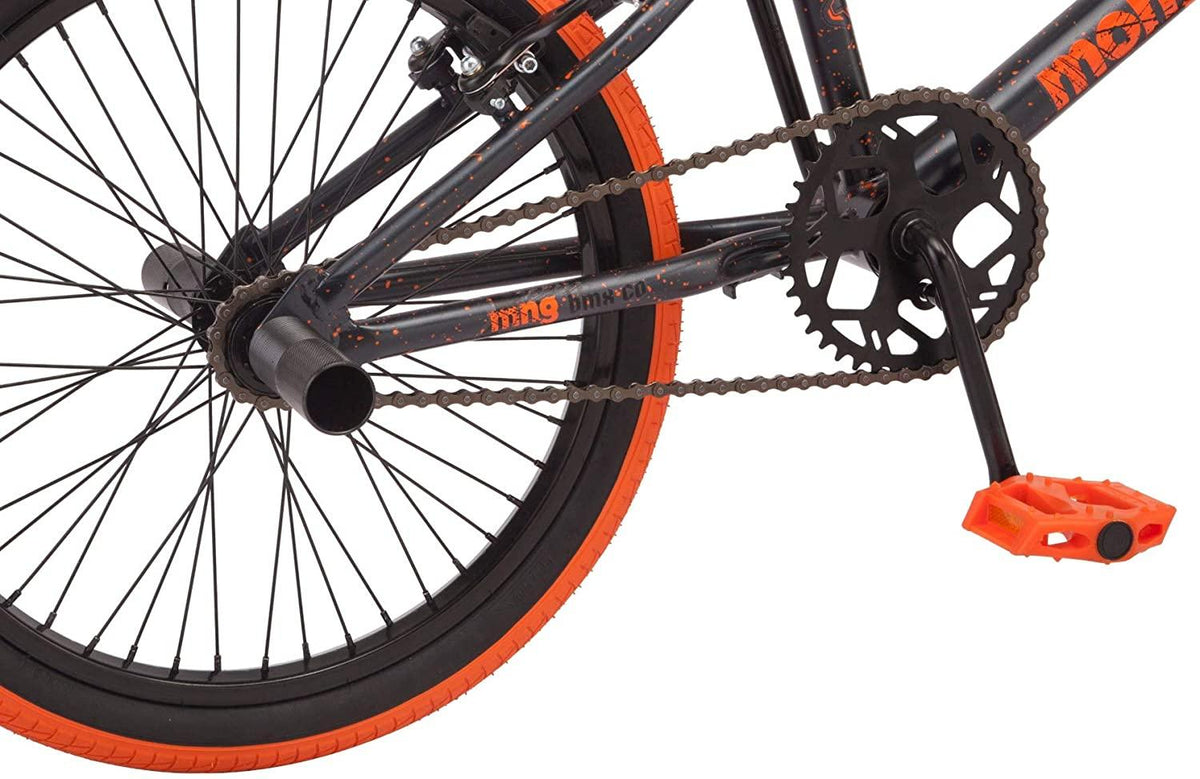 Mongoose 2021 20" Outerlimit BMX Bike, Dark Grey/Orange