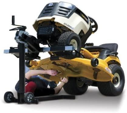 MoJack XT - Residential Riding Lawn Mower Lift, 500lb Lifting Capacity, Fits Most Residential & Zero Turn Riding Lawn Mowers, Folds Flat for Easy Storage, Industry Leading Two-Year Warranty