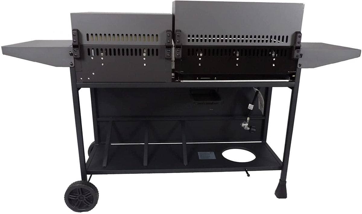 Expert Grill Combo 5-Burner Propane Gas Grill & Independent Griddle