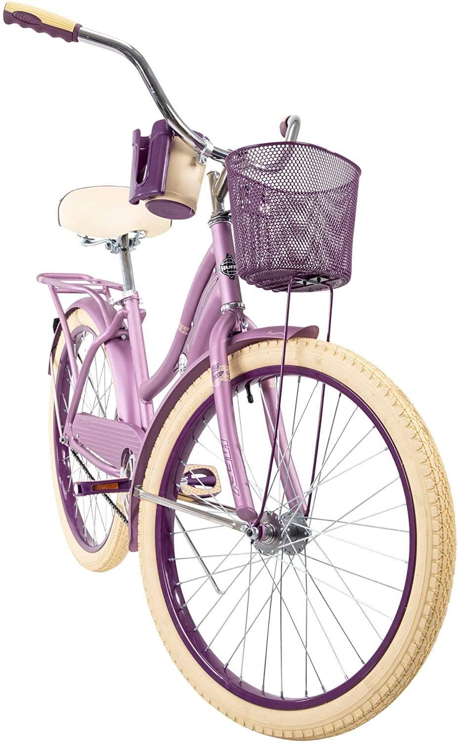 Huffy 24" Nel Lusso Women's Cruiser Bike, Purple Satin
