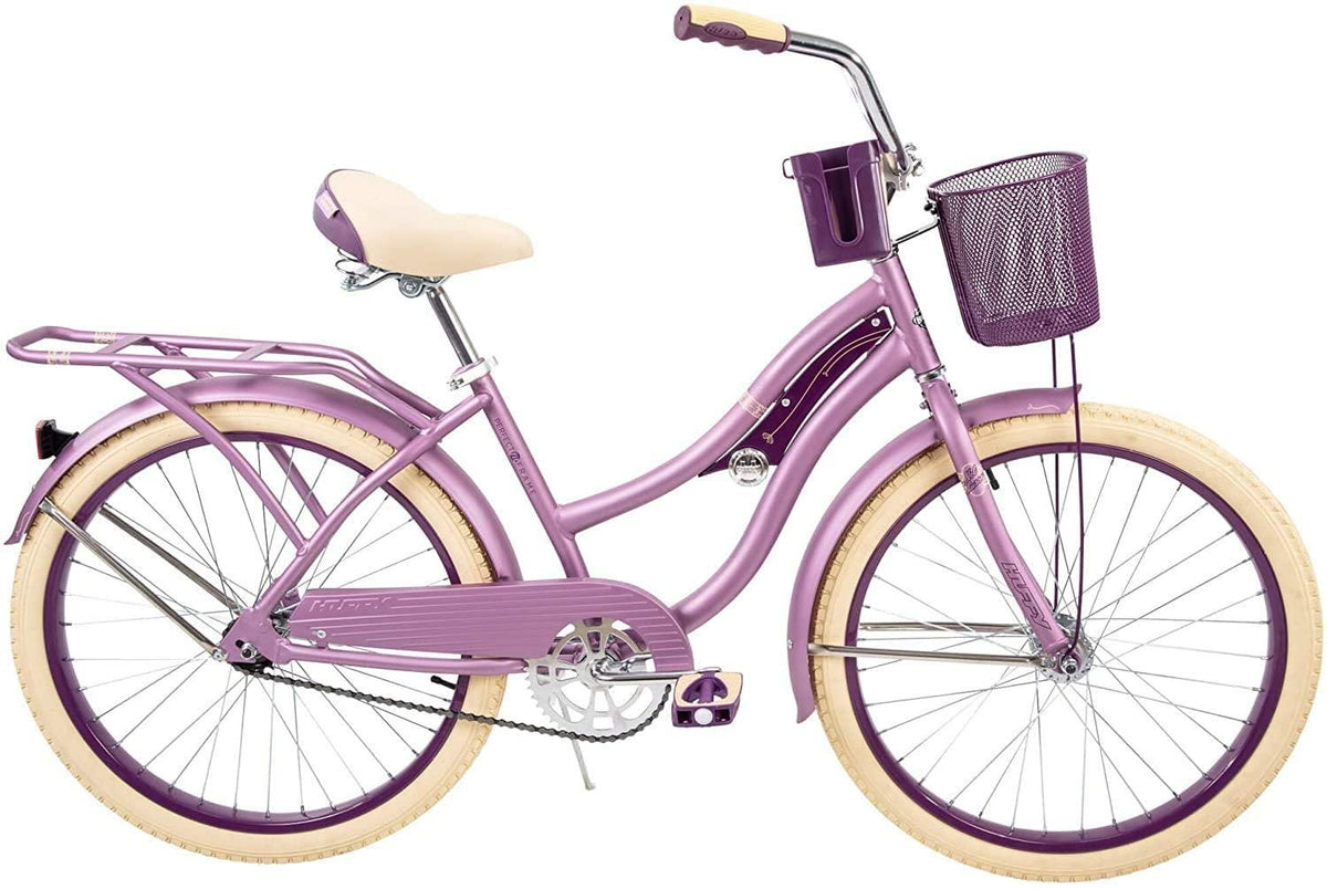 Huffy 24" Nel Lusso Women's Cruiser Bike, Purple Satin