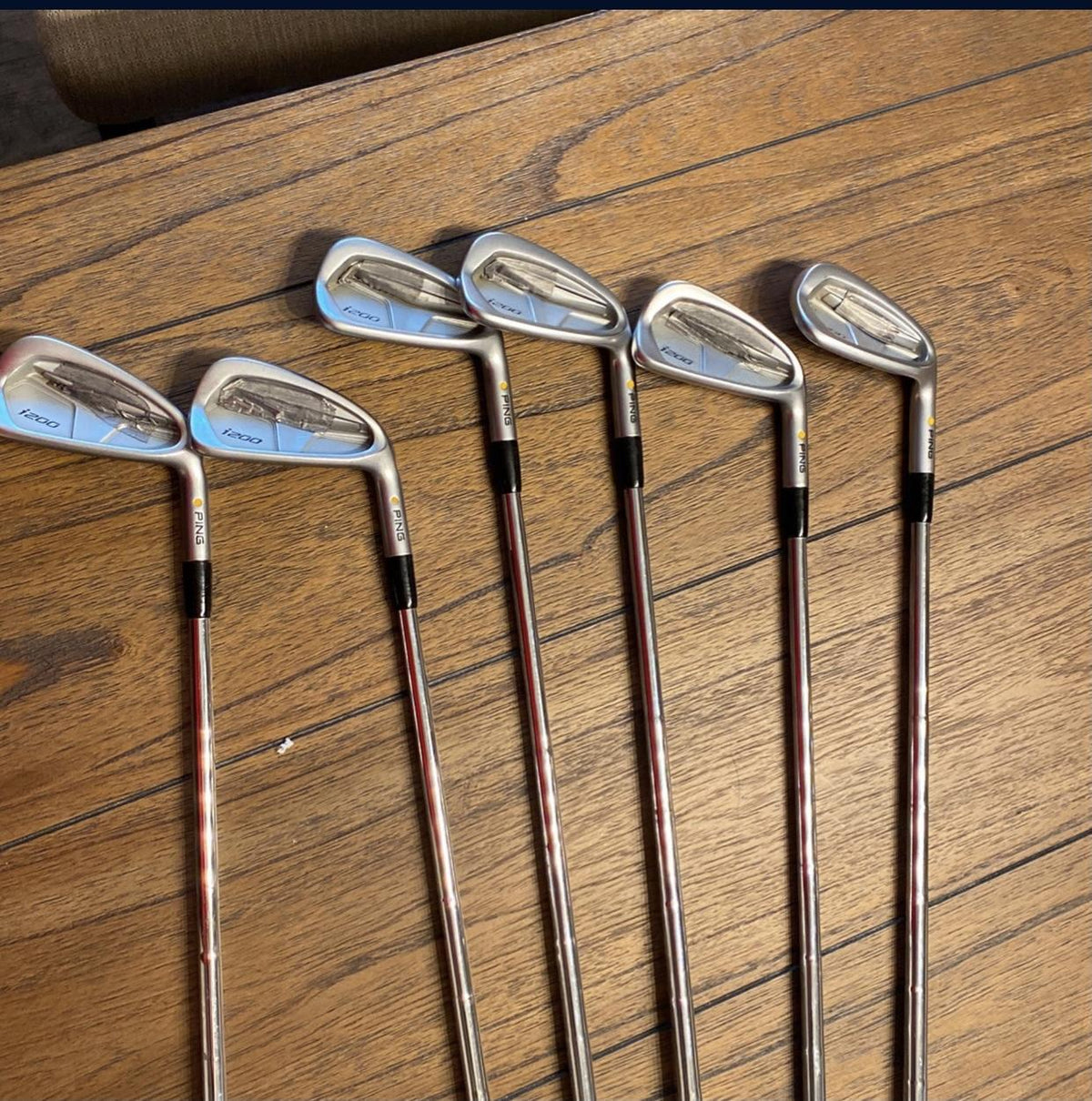 Men's Right Handed i200 Stiff Flex Steel Shaft Iron Set