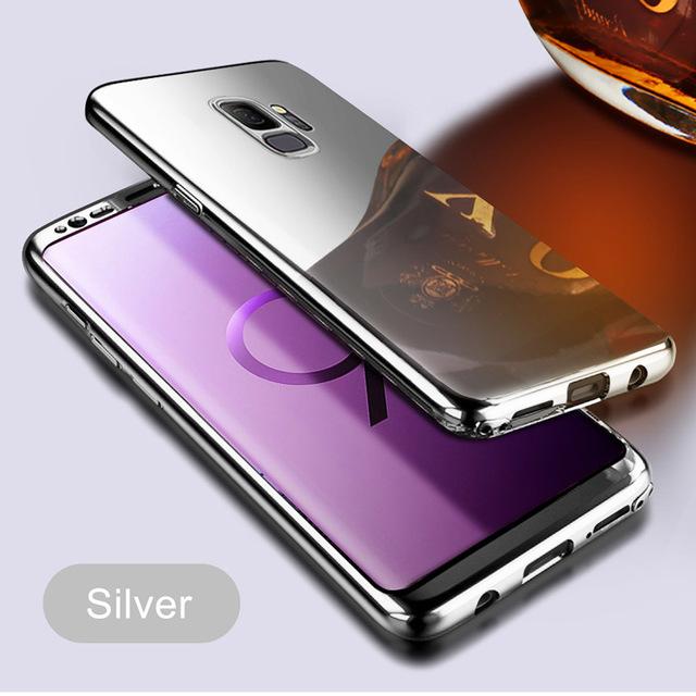 Phone Case - Luxury 360 Degree Plating Full Cover Shockproof Phone Case For Samsung Galaxy S9 S8 Plus S7 Edge