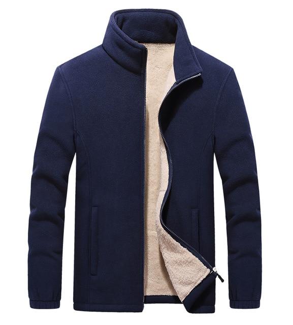 Men's Windbreaker Thick Fleece Jackets