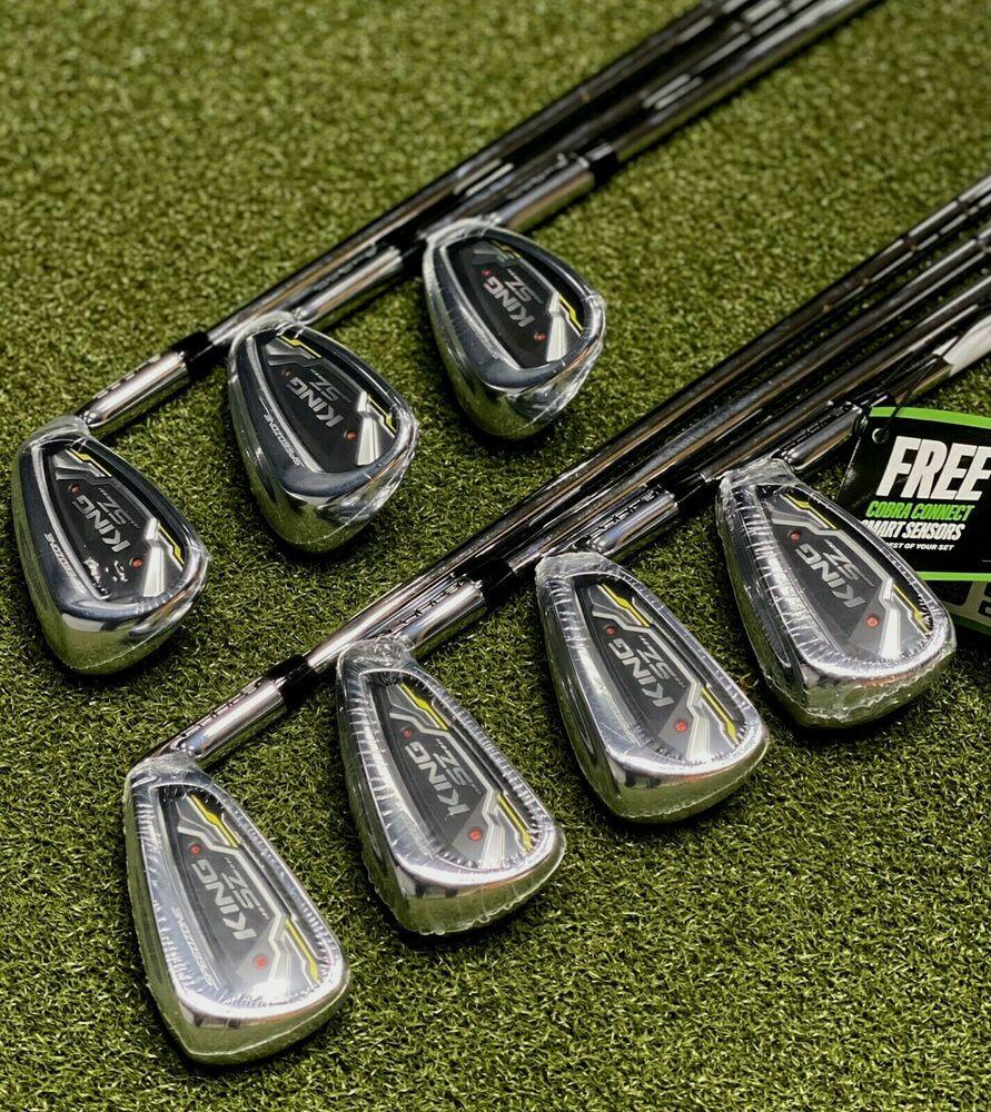 Cobra KING SZ Speedzone Iron Set 5-GW Steel KBS Tour 90 Regular R-Flex NEW 81906
