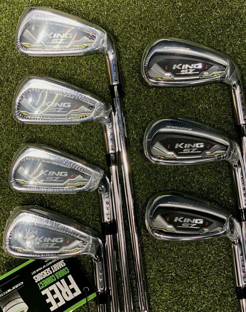 Cobra KING SZ Speedzone Iron Set 5-GW Steel KBS Tour 90 Regular R-Flex NEW 81906