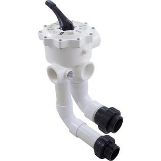 Plastics Multiport Valve, SM UltraClean Pro, 2"fpt, w/Unions