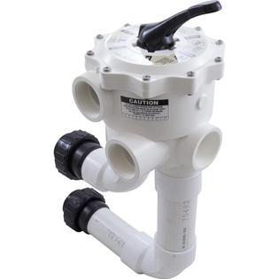 Plastics Multiport Valve, SM UltraClean Pro, 2"fpt, w/Unions
