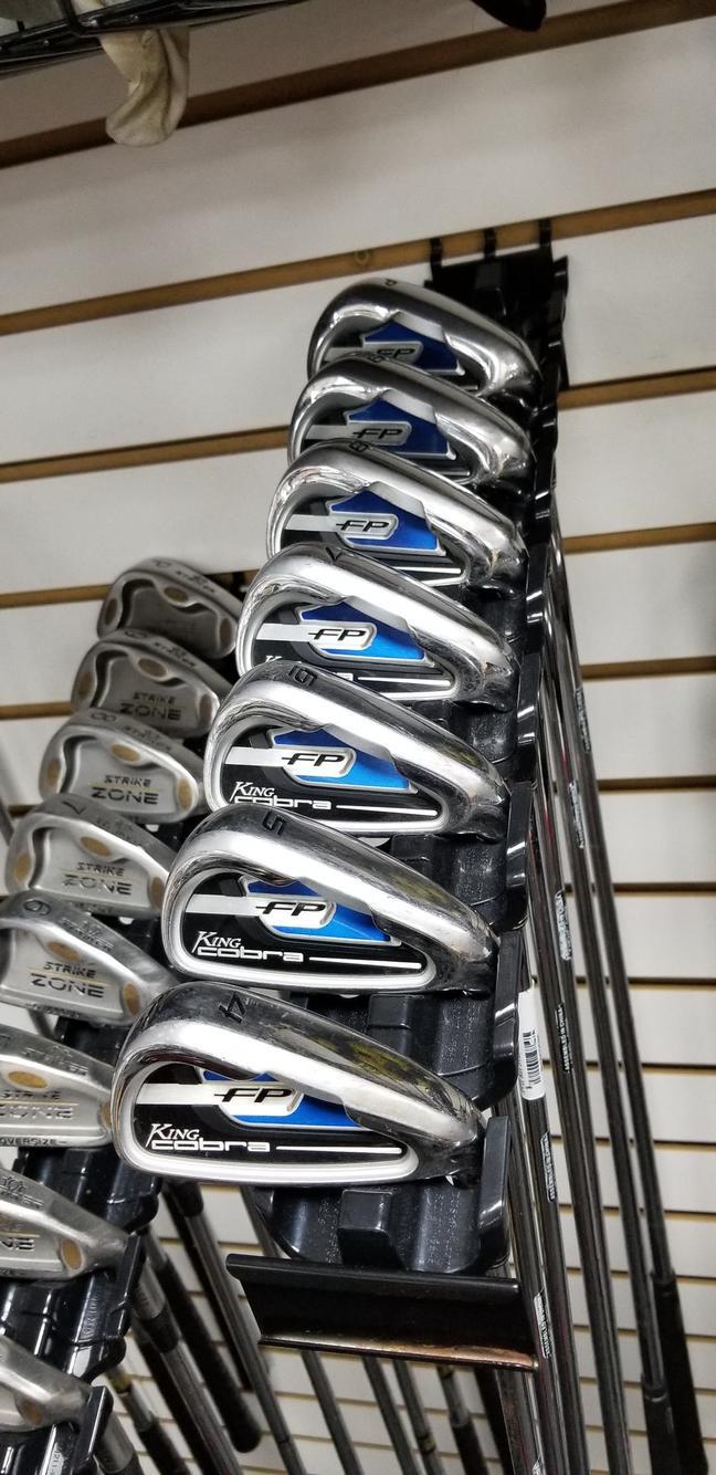 Used Cobra Cobra Fp 4i-pw Steel Regular Golf Iron Or Hybrid Sets