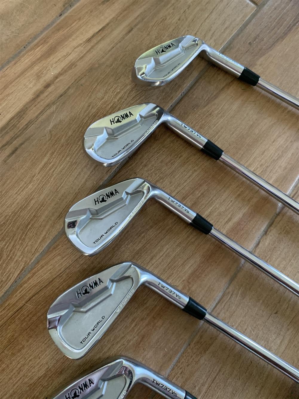 Men's Right Handed TW737 VS Extra Stiff Flex Steel Shaft Iron Set