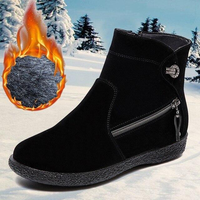 New Winter Warm Women Ankle Boots