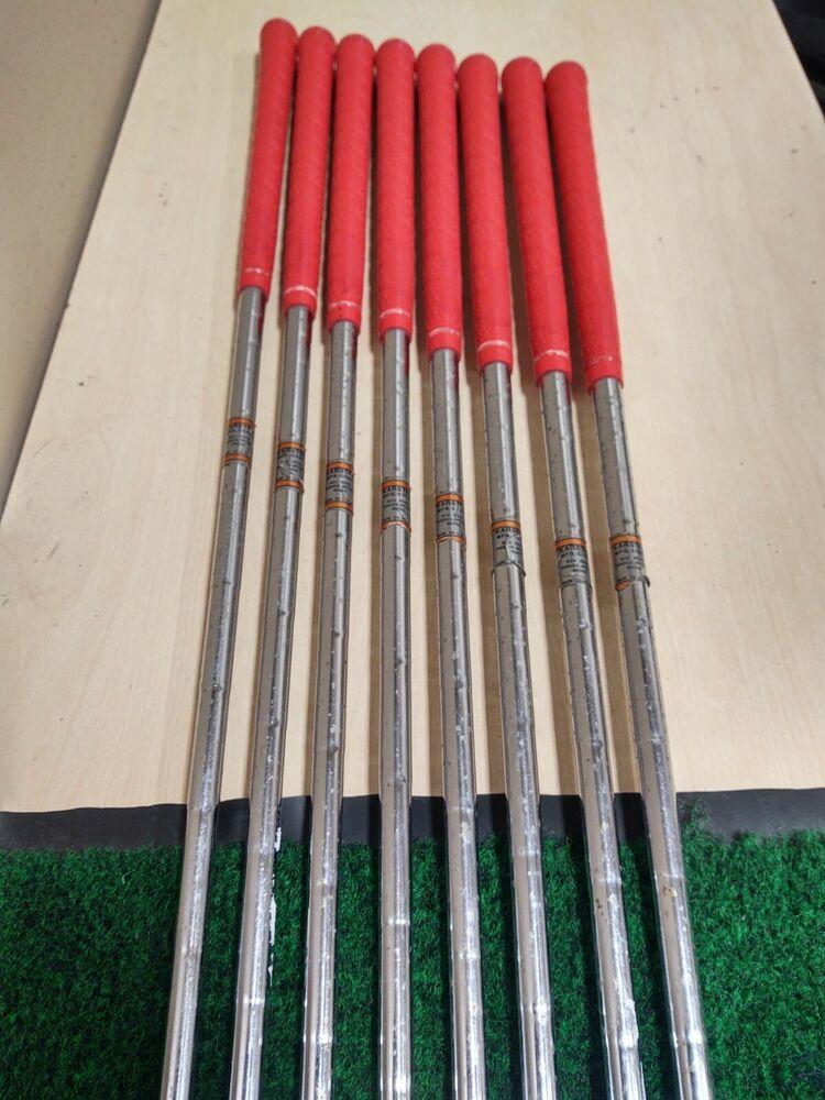 Ping Zing Black Dot Golf Iron Set 3-PW KT-M Steel Shaft Stiff Flex