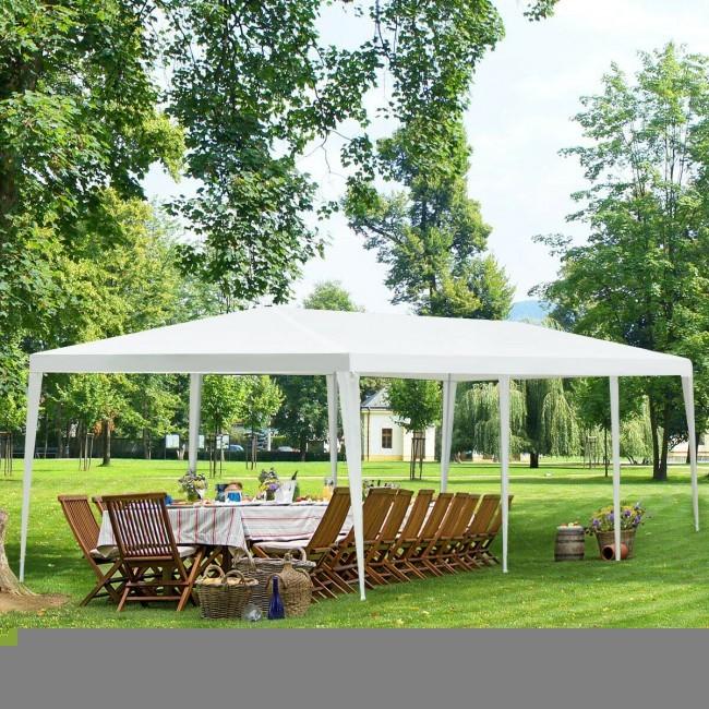 10 x 30 Feet Waterproof Gazebo Canopy Tent with Connection