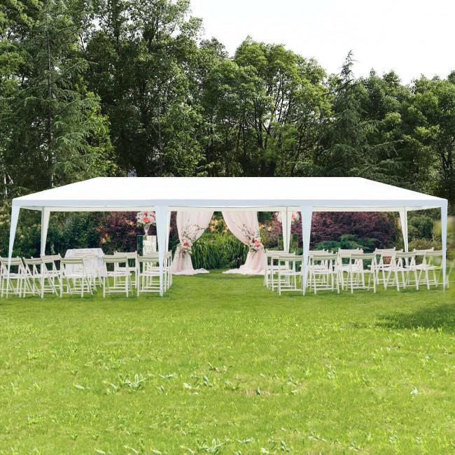 10 x 30 Feet Waterproof Gazebo Canopy Tent with Connection