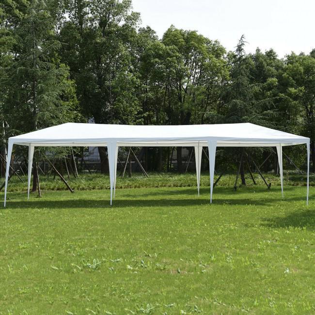 10 x 30 Feet Waterproof Gazebo Canopy Tent with Connection