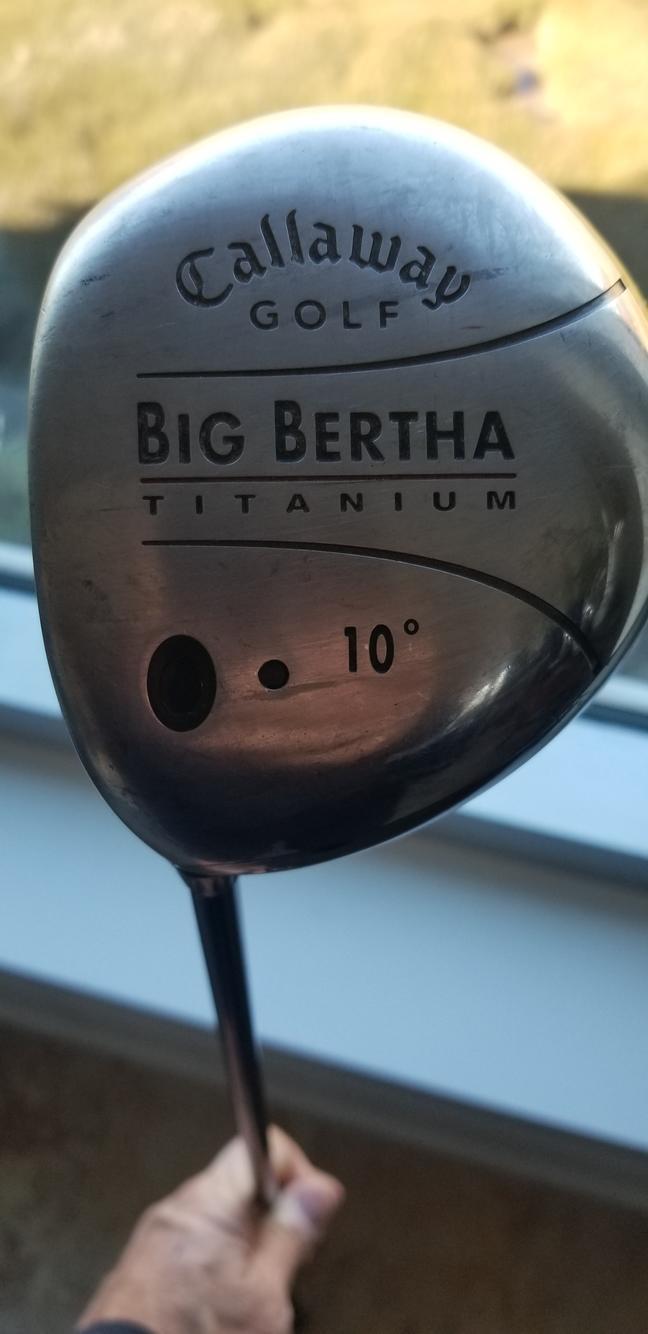 Golf Bag , Big Bertha Driver Men's Cleveland Left Hand Tour Action Clubs (Full Set) 7 Pieces
