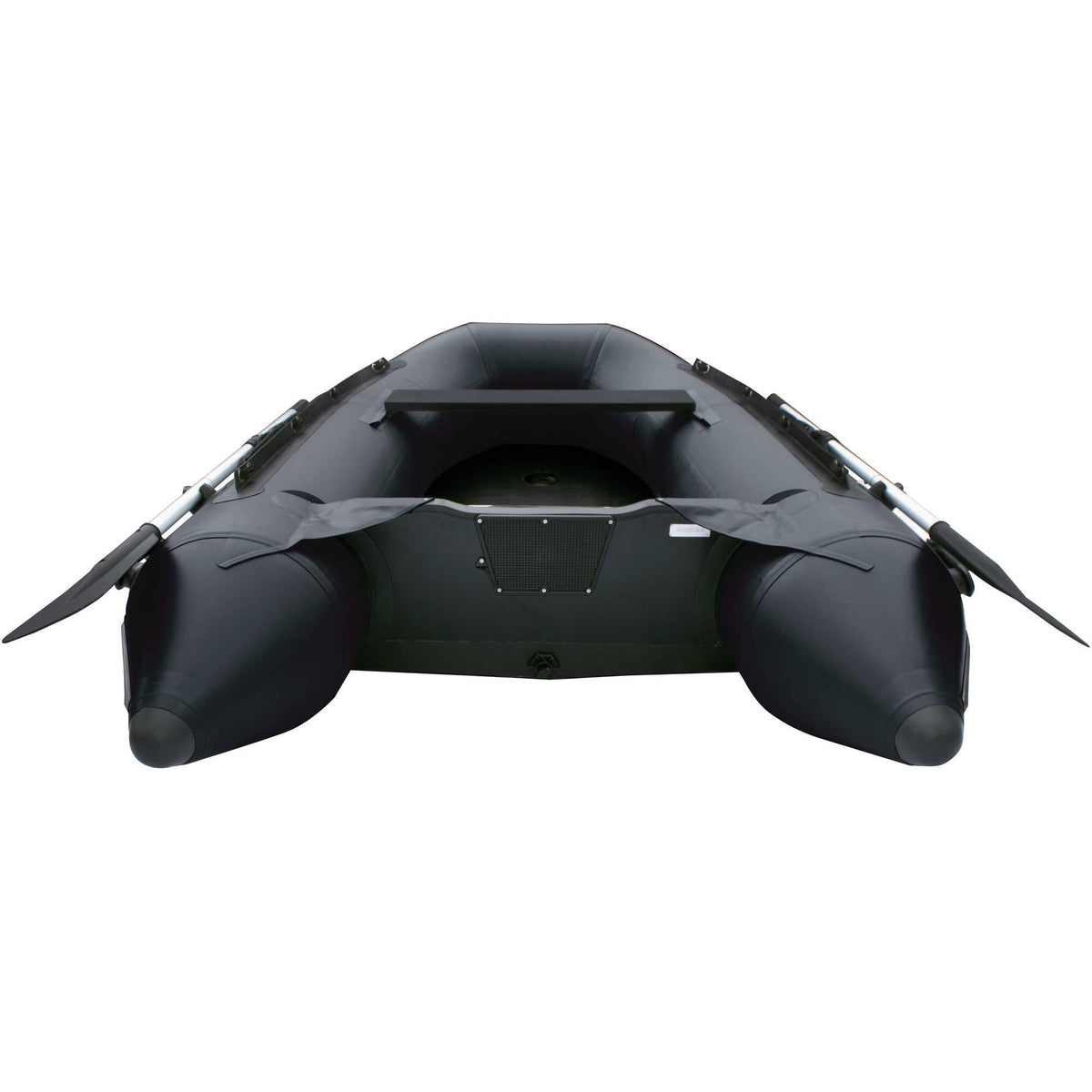 ALEKO Inflatable Boat - Aluminum Floor - 8.4 Feet - Black