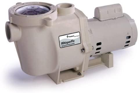 Pentair 011522 WhisperFlo High Performance Energy Efficient Two Speed Full Rated Pump, 1 1/2 Horsepower, 230 Volt, 1 Phase