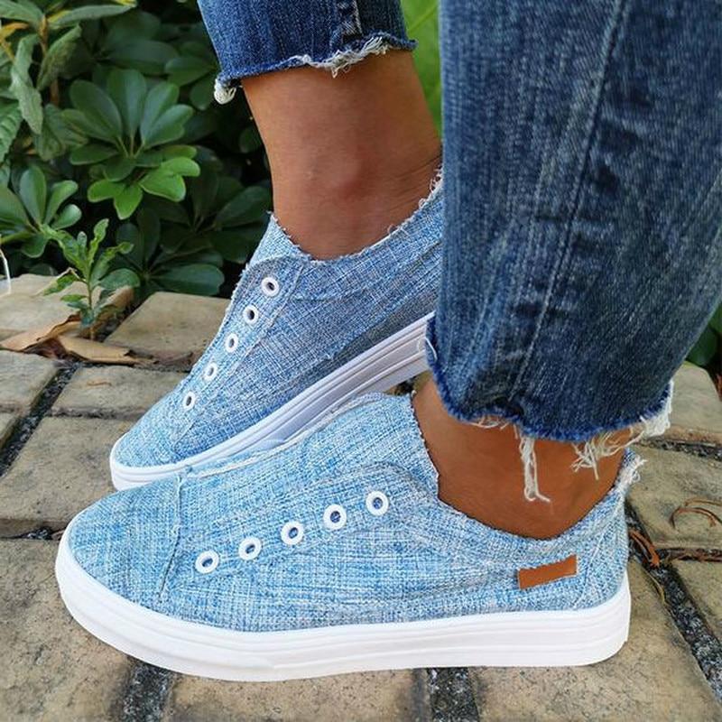 New Casual Canvas Vulcanize Women's Shoes
