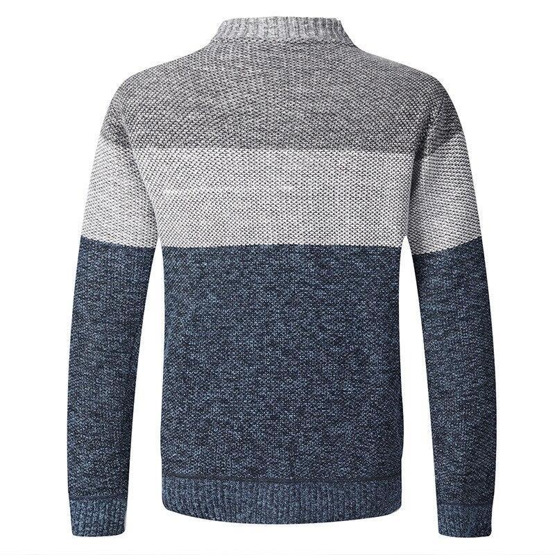 Fashion Men's Sweater Coat 2021 ng Autumn Mens Hooded Stripe Coat