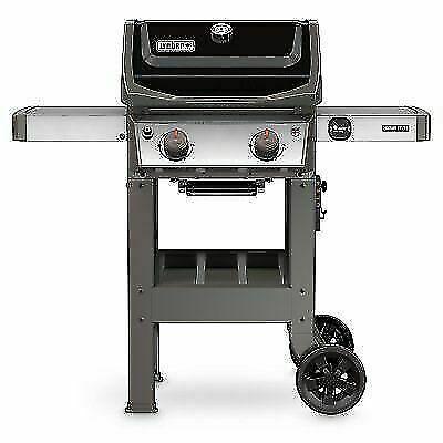 Spirit II E-210 2-Burner Propane Gas Grill - Black