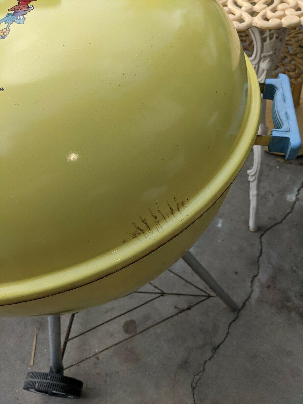 Vintage Grill Yellow Simpsons extremely rare full size