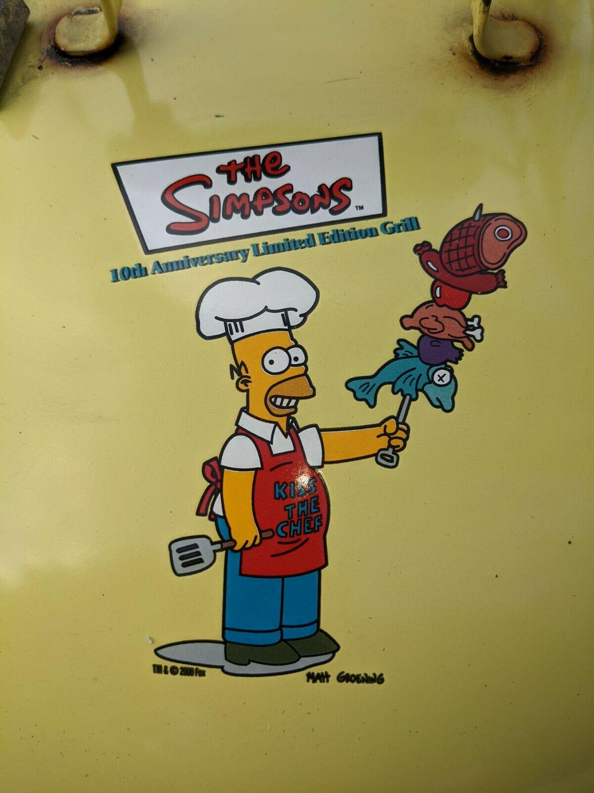 Vintage Grill Yellow Simpsons extremely rare full size