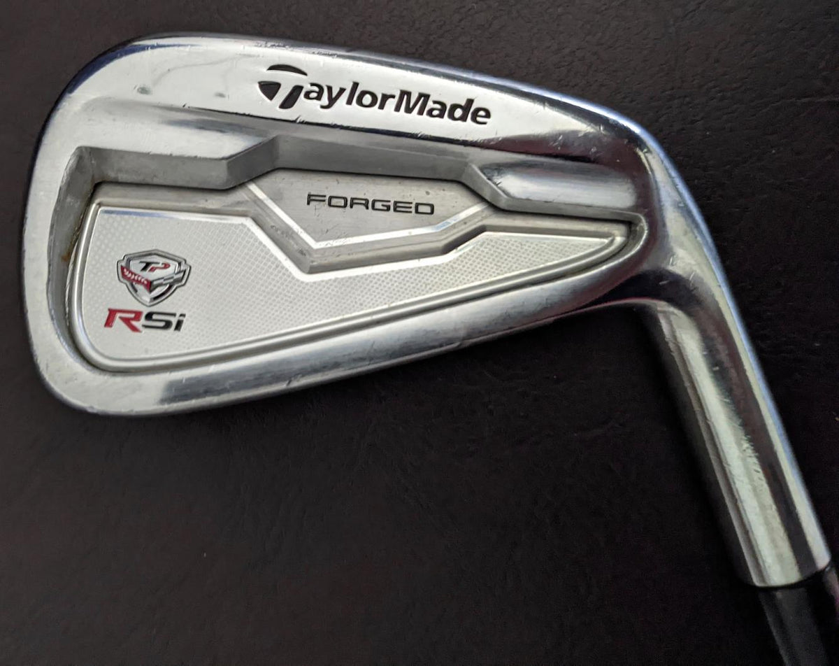 TaylorMade RSi TP Irons (4-PW) with Golf Pride Grips- Stiff, Right Handed - Used