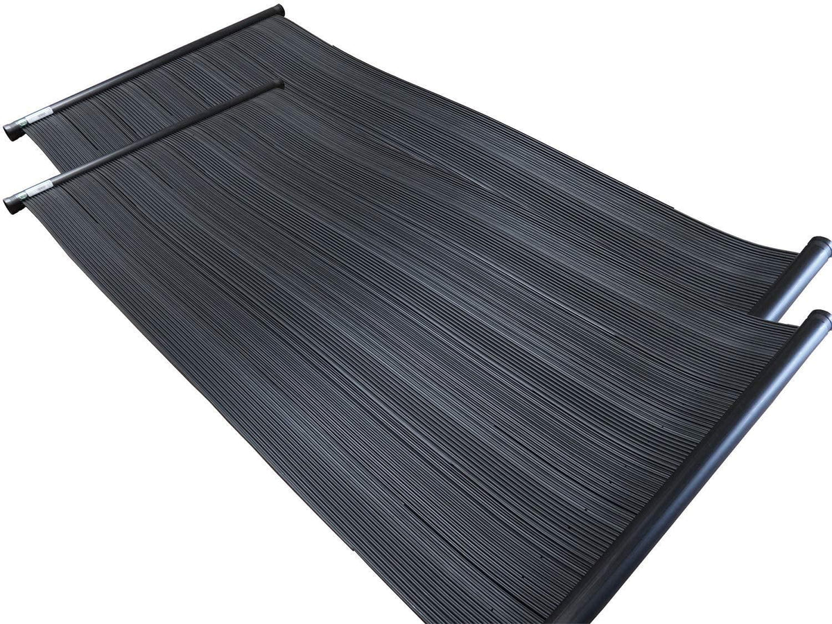SolarPoolSupply Highest Performing Design - Universal Solar Pool Heater Panel Replacement, 2-Pack (4' X 8' / 2" I.D. Header)