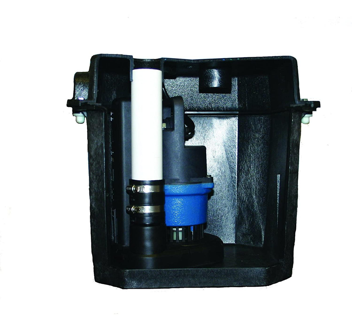 Barnes 131411 Model SU33LT Preassembled Laundry Tray Sump Pump System with SU33 Pump, for Residential or Commercial Plumbing, 1/3 HP, 120V, 42 GPM, 1-1/2" NPT Discharge