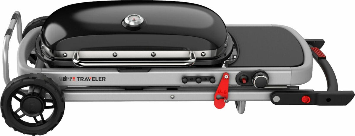 Traveler Portable Gas Grill Black