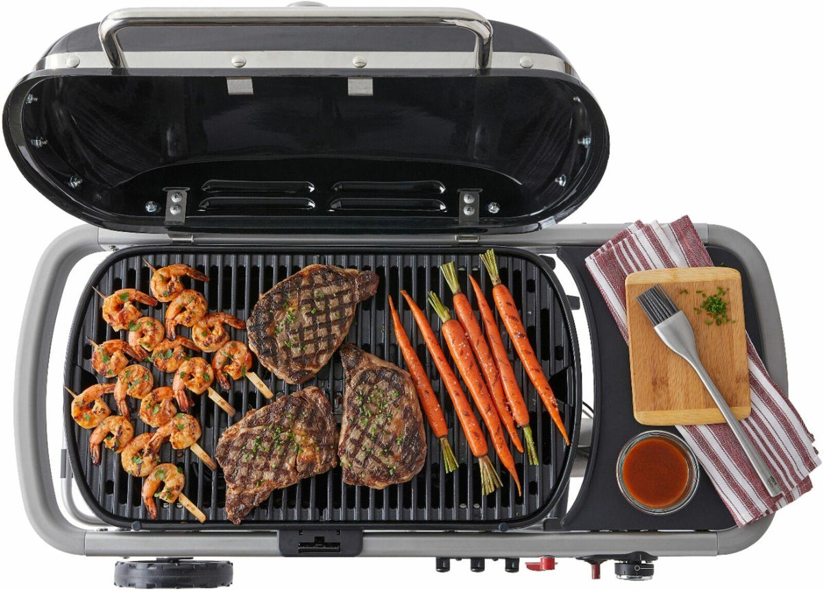 Traveler Portable Gas Grill Black