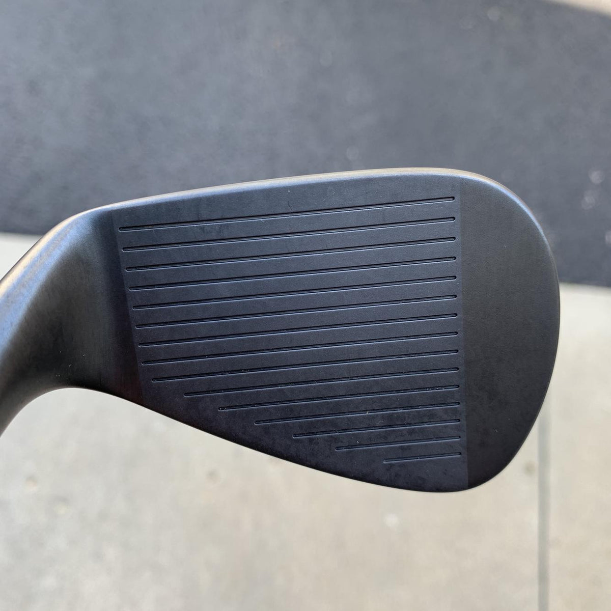 Used Men's Cobra Right Handed King Forged CB Black Iron Set Stiff Flex Steel Shaft