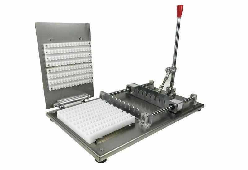Manual Wear Meat Kebab Machine Outdoor Dining BBQ Preparing Tool Stainless Steel