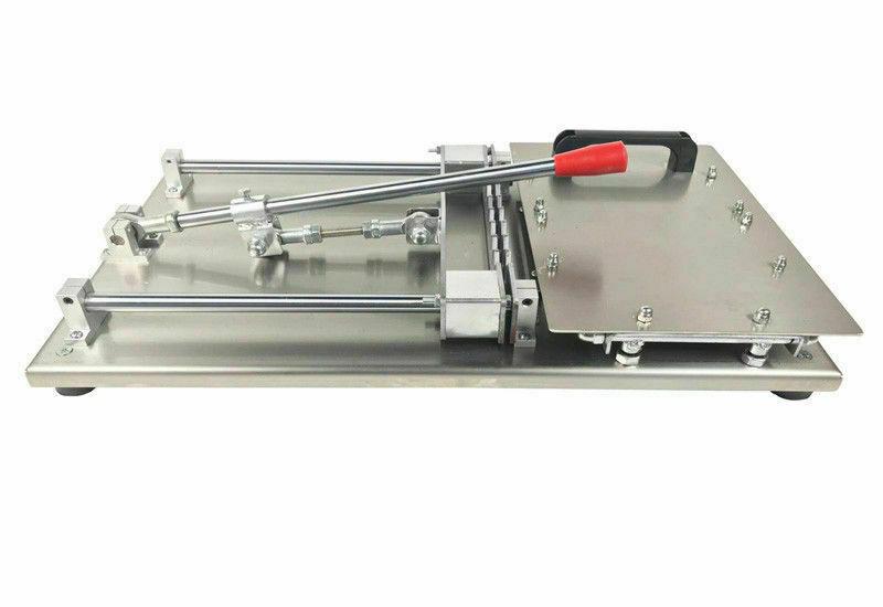 Manual Wear Meat Kebab Machine Outdoor Dining BBQ Preparing Tool Stainless Steel