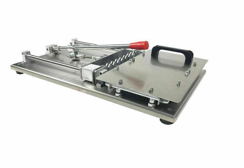 Manual Wear Meat Kebab Machine Outdoor Dining BBQ Preparing Tool Stainless Steel